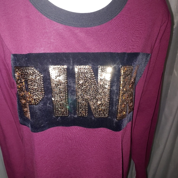 Victorias Secret PINK TOP size LG - Picture 2 of 7